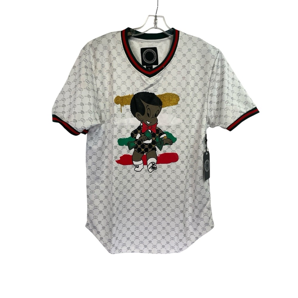 Maxi Milian‎ Richie Rich Pullover Hip Hop Shirt (T45) NWTs